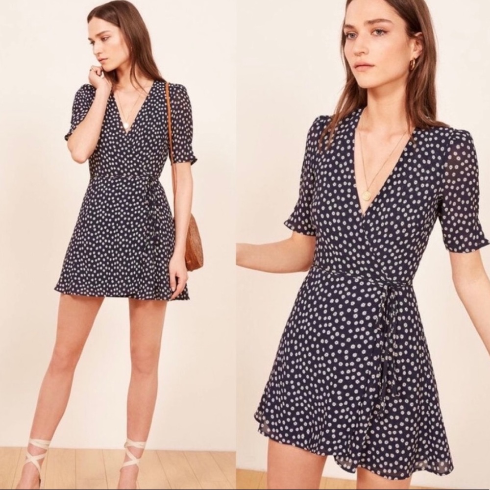 Reformation - Lucky Wrap Dress